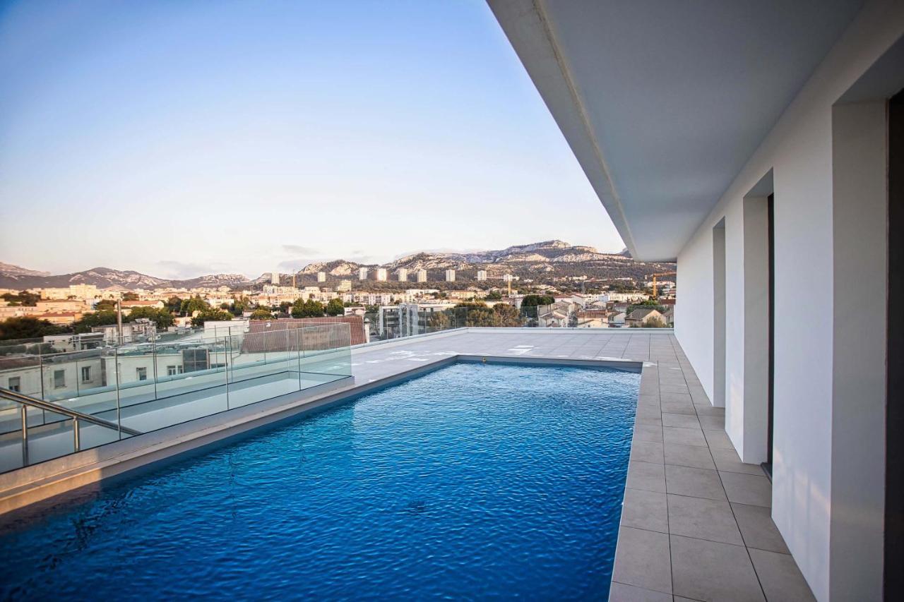 Superbe Appart 3 P, 10 Mn De La Plage Avec Piscine Et Parking Marsella Exterior foto